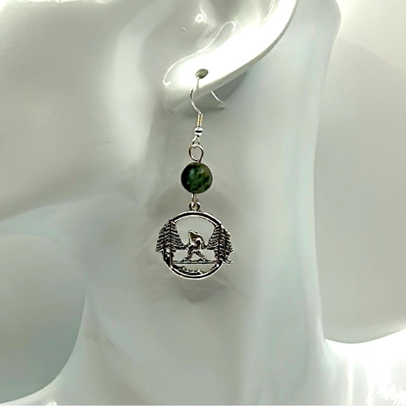 Handmade Big Foot Necklace Set with Natural African Turquoise Stones! - Picture 10 of 11